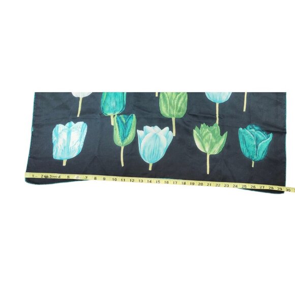 Vintage Multicolor Scarf Women's Made In Italy Size 30''x30'' - Picture 5 of 7